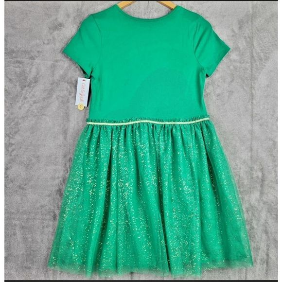 NWT CAT AND JACK ST PATRICKS DAY DRESS - Picture 2 of 3